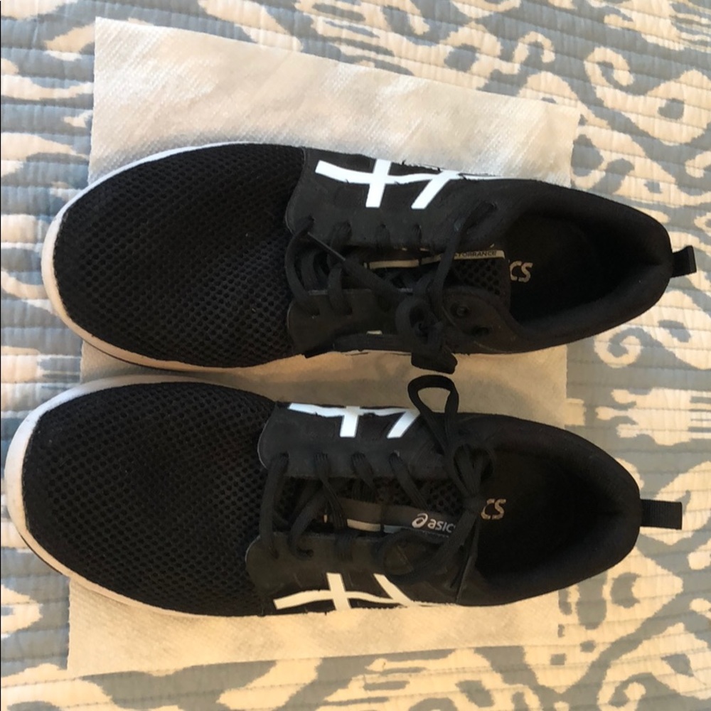 Asics black size 9 athletic shoes